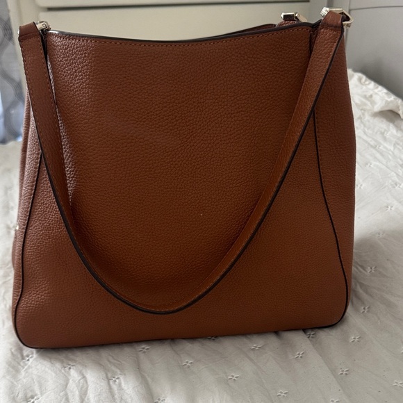Kate Spade Tan Leather Shoulder Bag - Picture 4 of 6